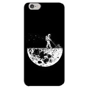 Силиконовый Чехол с принтом "Космонавты" на iPhone 6 Plus / 6s Plus (Космонавт)