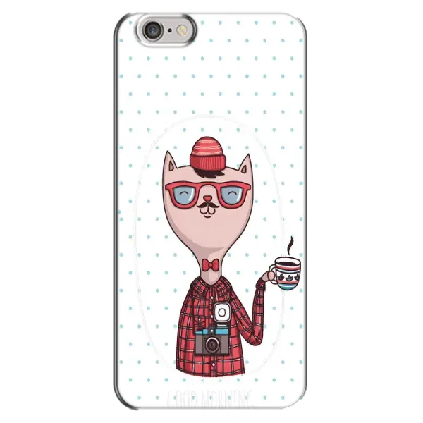 Чехол с рисунком «Кот аристократ» для iPhone 6 Plus / 6s Plus Чехол с рисунком «Кот аристократ» для iPhone 6 Plus / 6s Plus