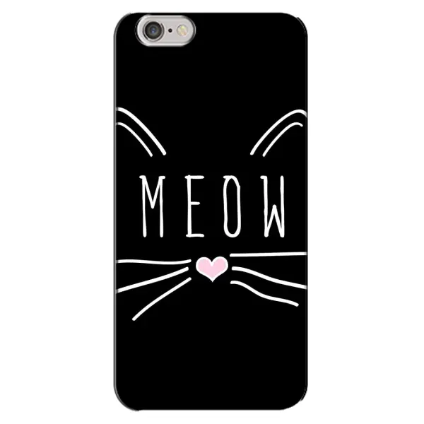 Чехол с рисунком «КОТИК MEOW» для iPhone 6 Plus / 6s Plus Чехол с рисунком «КОТИК MEOW» для iPhone 6 Plus / 6s Plus