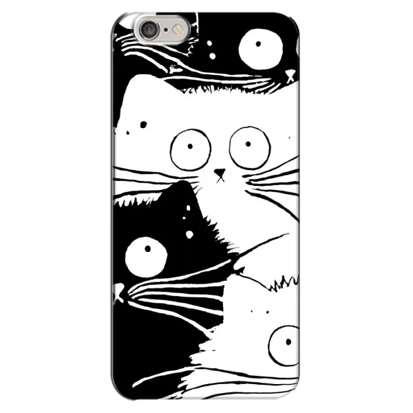 Чехол с рисунком «КОТИКИ» для iPhone 6 Plus / 6s Plus Чехол с рисунком «КОТИКИ» для iPhone 6 Plus / 6s Plus