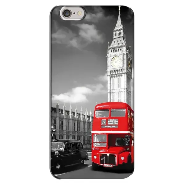Чехол с рисунком «Красный автобус» для iPhone 6 Plus / 6s Plus Чехол с рисунком «Красный автобус» для iPhone 6 Plus / 6s Plus