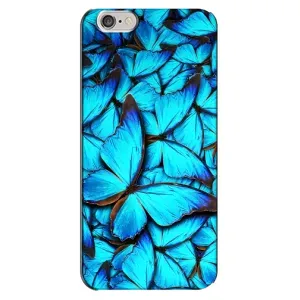 Силиконовый бампер с картинкой животных для iPhone 6 Plus / 6s Plus (Крылья бабочек)