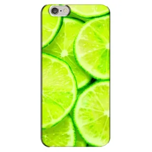 Чехол с изображением вкусной еды для iPhone 6 Plus / 6s Plus (Лайм)