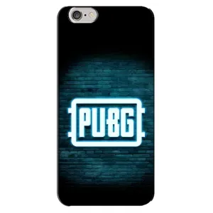 Чохол (TPU) з картинкою "Лого Пабг" на Айфон 6 Плюс (Лого PUBG)