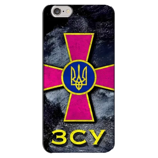 Чехол с рисунком «Лого ЗСУ» для iPhone 6 Plus / 6s Plus Чехол с рисунком «Лого ЗСУ» для iPhone 6 Plus / 6s Plus