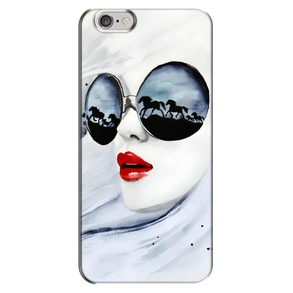 Чехол с рисунком «Любительница коней» для iPhone 6 Plus / 6s Plus Чехол с рисунком «Любительница коней» для iPhone 6 Plus / 6s Plus