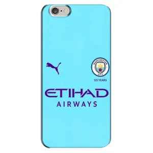 Силіконові Чохли з принтом Футбол на iPhone 6 Plus / 6s Plus (Man City)