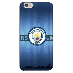 Силіконові Чохли з принтом Футбол на iPhone 6 Plus / 6s Plus (ManCity)