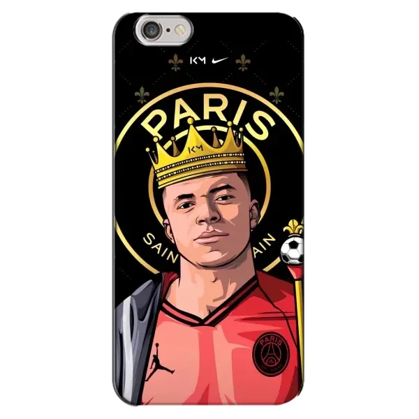 Чехол с рисунком «Mbappe King» для iPhone 6 Plus / 6s Plus Чехол с рисунком «Mbappe King» для iPhone 6 Plus / 6s Plus