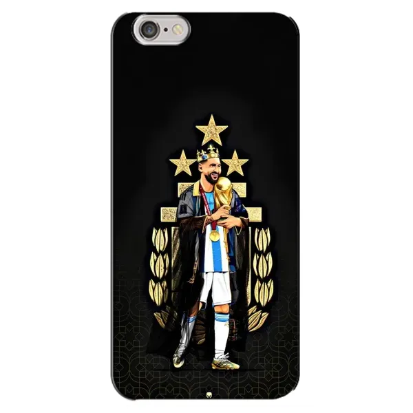 Чохол з малюнком «Мессі король» для iPhone 6 Plus / 6s Plus Чохол з малюнком «Мессі король» для iPhone 6 Plus / 6s Plus