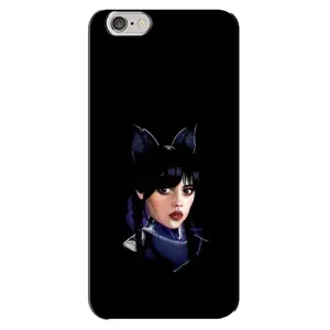 Чохол з картинкою Венсдей на iPhone 6 Plus / 6s Plus (Мила Венсдей)