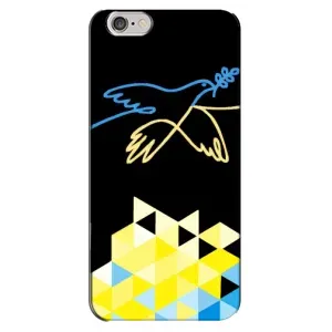 Чехол на iPhone 6 Plus / 6s Plus Украинский дизайн (Мир для Украины)