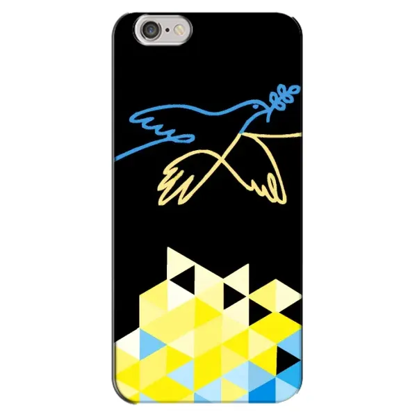 Чехол с рисунком «Мир для Украины» для iPhone 6 Plus / 6s Plus Чехол с рисунком «Мир для Украины» для iPhone 6 Plus / 6s Plus