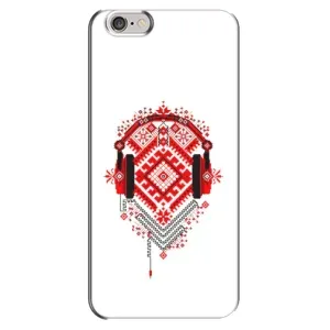 Силиконовый Чехол на iPhone 6 Plus / 6s Plus с картинкой Вышиванки (Модная вышиванка)