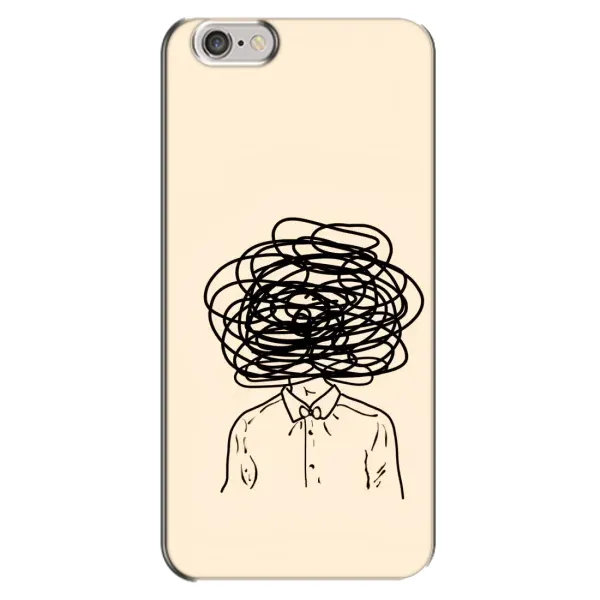 Чехол с рисунком «Мысли» для iPhone 6 Plus / 6s Plus Чехол с рисунком «Мысли» для iPhone 6 Plus / 6s Plus