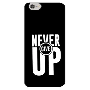 Силіконовый Чохол на iPhone 6 Plus / 6s Plus з картинкою НАЙК (Never Give UP)