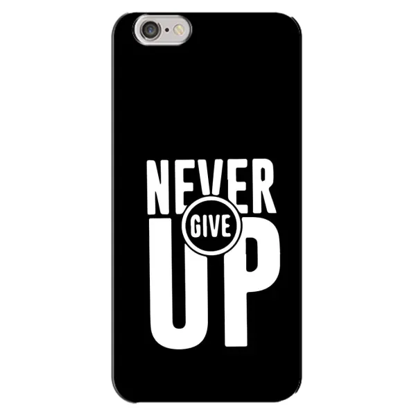 Чохол з малюнком «Never Give UP» для iPhone 6 Plus / 6s Plus Чохол з малюнком «Never Give UP» для iPhone 6 Plus / 6s Plus