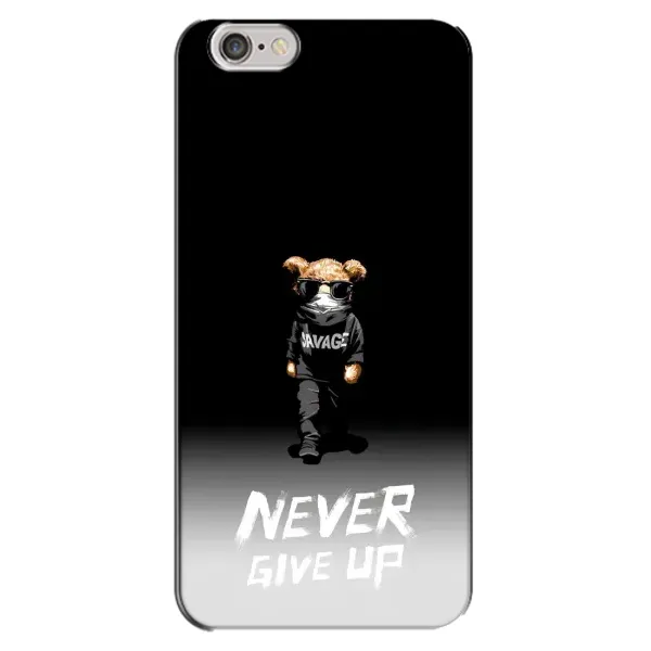 Чехол с рисунком «Never» для iPhone 6 Plus / 6s Plus Чехол с рисунком «Never» для iPhone 6 Plus / 6s Plus