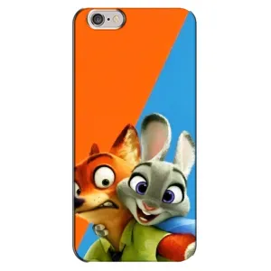 Чохли ЗООТРОПОЛІС для iPhone 6 Plus / 6s Plus (Нік і Хопс)
