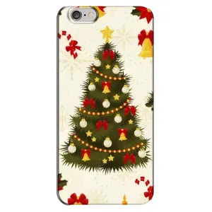 Чохол новорічна ялинка на iPhone 6 Plus / 6s Plus (Новорічний принт)