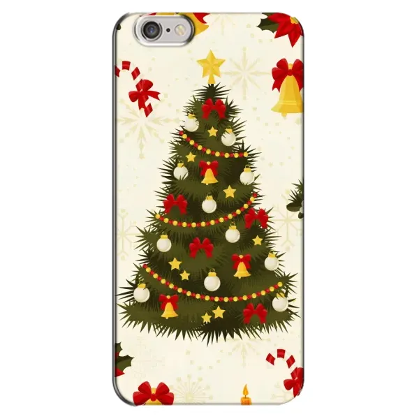 Чехол с рисунком «Новогодний принт» для iPhone 6 Plus / 6s Plus Чехол с рисунком «Новогодний принт» для iPhone 6 Plus / 6s Plus