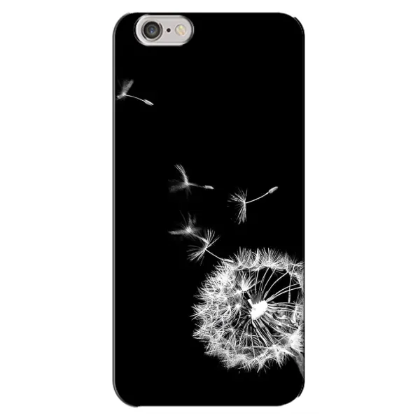 Чехол с рисунком «Одуванчик на чёрном» для iPhone 6 Plus / 6s Plus Чехол с рисунком «Одуванчик на чёрном» для iPhone 6 Plus / 6s Plus