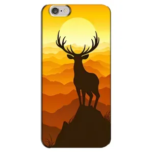 Чехлы с изображением разных животных для iPhone 6 Plus / 6s Plus (Силуэт Оленя)