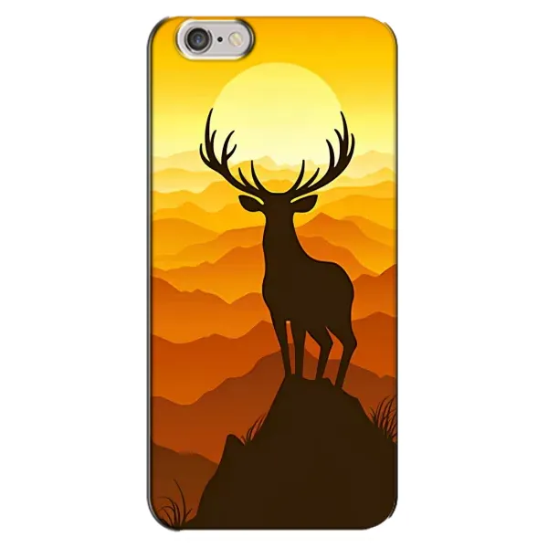 Чехол с рисунком «Силуэт Оленя» для iPhone 6 Plus / 6s Plus Чехол с рисунком «Силуэт Оленя» для iPhone 6 Plus / 6s Plus