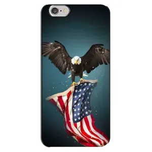 Чохол Прапор USA для iPhone 6 Plus / 6s Plus (Орел і прапор)