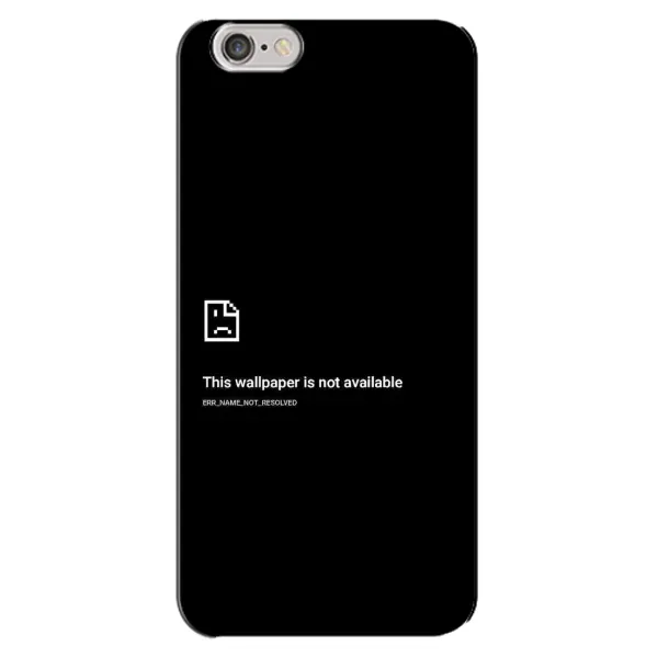 Чохол з малюнком «Помилка» для iPhone 6 Plus / 6s Plus Чохол з малюнком «Помилка» для iPhone 6 Plus / 6s Plus