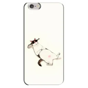 Чехол на тематику: Коты для iPhone 6 Plus / 6s Plus (Отдых)