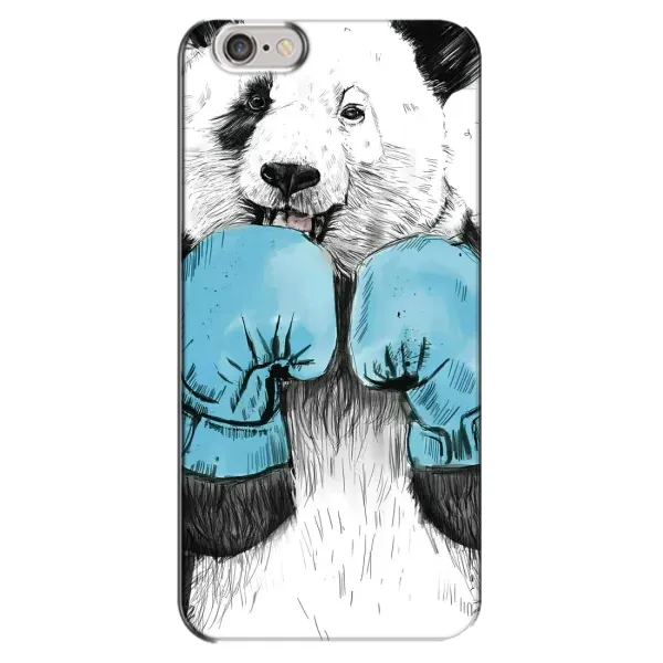 Чехол с рисунком «Панда боксер» для iPhone 6 Plus / 6s Plus Чехол с рисунком «Панда боксер» для iPhone 6 Plus / 6s Plus