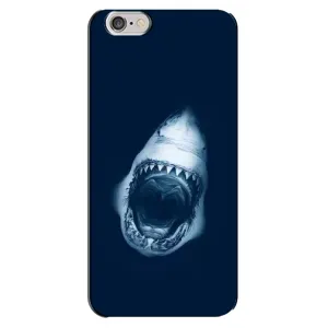 Силиконовый бампер с картинкой животных для iPhone 6 Plus / 6s Plus (Пасть Акулы)