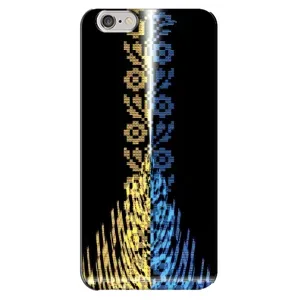 Силиконовый Чехол на iPhone 6 Plus / 6s Plus (Патриотическая вышиванка)