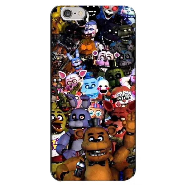 Чехол с рисунком «Персонажи Фредди» для iPhone 6 Plus / 6s Plus Чехол с рисунком «Персонажи Фредди» для iPhone 6 Plus / 6s Plus