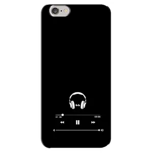 Чохол з картинками на чорному фоні для iPhone 6 Plus / 6s Plus (Плеєр)