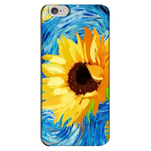 Чехол с рисунком «Подсолнух цветок» для iPhone 6 Plus / 6s Plus Чехол с рисунком «Подсолнух цветок» для iPhone 6 Plus / 6s Plus