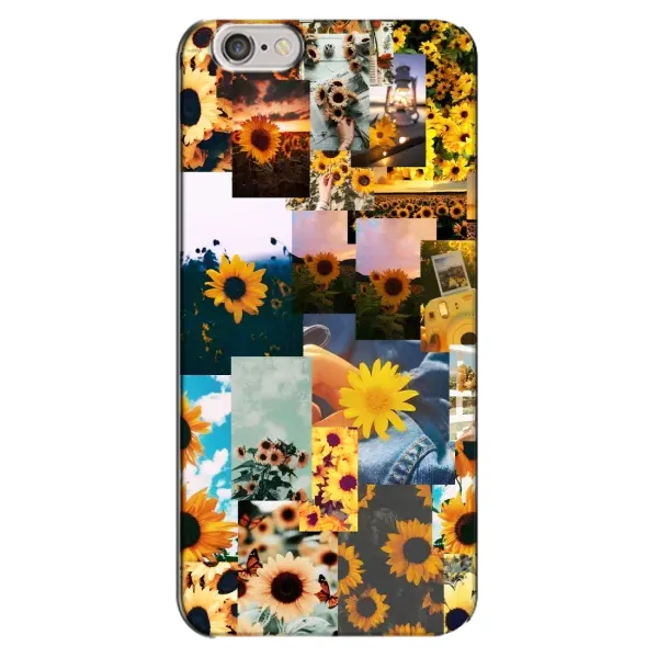 Чехол с рисунком «Подсолнуховый дизайн» для iPhone 6 Plus / 6s Plus Чехол с рисунком «Подсолнуховый дизайн» для iPhone 6 Plus / 6s Plus