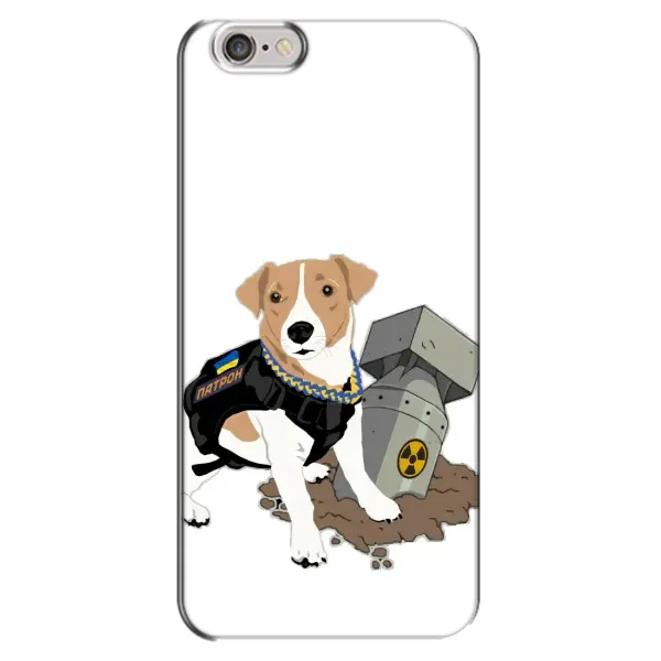 Чехол с рисунком «Пёс Патрон с ракетой» для iPhone 6 Plus / 6s Plus Чехол с рисунком «Пёс Патрон с ракетой» для iPhone 6 Plus / 6s Plus