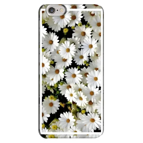 Чехол с рисунком «Рамка в ромашках» для iPhone 6 Plus / 6s Plus Чехол с рисунком «Рамка в ромашках» для iPhone 6 Plus / 6s Plus