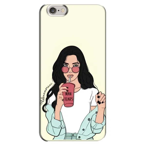 Чехол с рисунком «С напитком» для iPhone 6 Plus / 6s Plus Чехол с рисунком «С напитком» для iPhone 6 Plus / 6s Plus