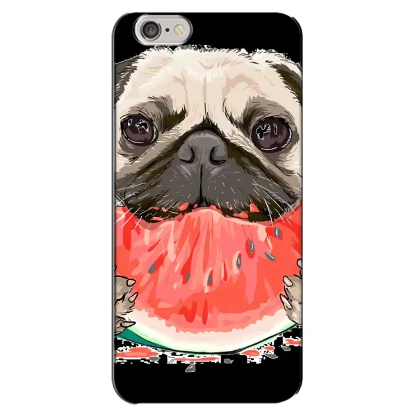 Чехол с рисунком «Смешной Мопс» для iPhone 6 Plus / 6s Plus Чехол с рисунком «Смешной Мопс» для iPhone 6 Plus / 6s Plus