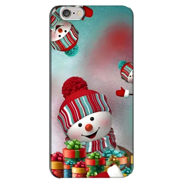 Чехол с рисунком «Снеговик в шапке» для iPhone 6 Plus / 6s Plus Чехол с рисунком «Снеговик в шапке» для iPhone 6 Plus / 6s Plus