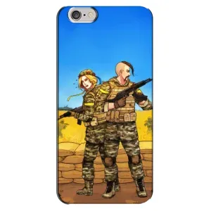 Чохли з принтом (Воїни ЗСУ) для iPhone 6 Plus / 6s Plus