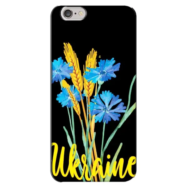 Чехол с рисунком «Ukraine в цветочках» для iPhone 6 Plus / 6s Plus Чехол с рисунком «Ukraine в цветочках» для iPhone 6 Plus / 6s Plus