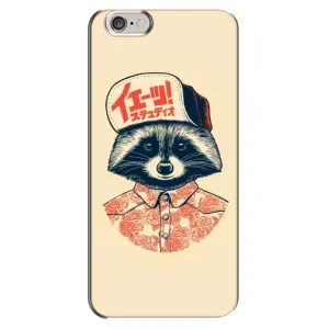 Силиконовый Чехол с Енотами на iPhone 6 Plus / 6s Plus (В кепчику)