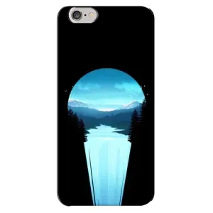 Летний Чехол на iPhone 6 Plus / 6s Plus (Синий Водопад)