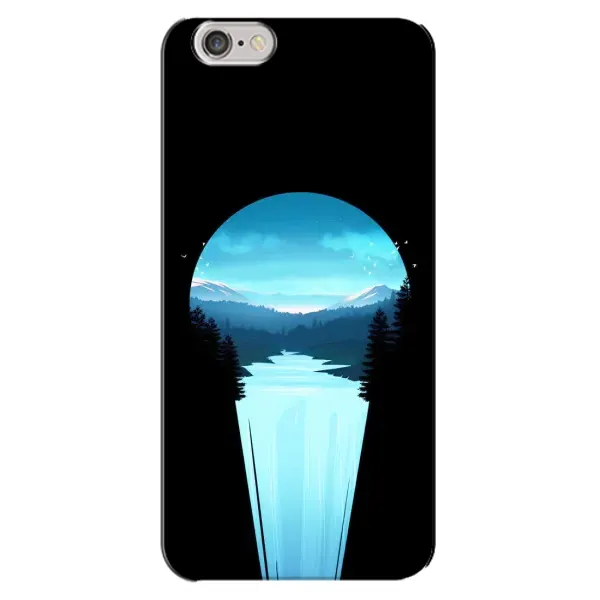 Чехол с рисунком «Синий Водопад» для iPhone 6 Plus / 6s Plus Чехол с рисунком «Синий Водопад» для iPhone 6 Plus / 6s Plus