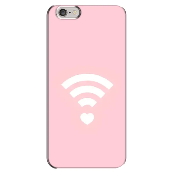 Чехол с рисунком «WiFi Love» для iPhone 6 Plus / 6s Plus Чехол с рисунком «WiFi Love» для iPhone 6 Plus / 6s Plus