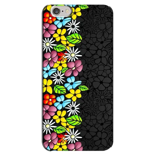 Чехол с рисунком «Яркие цветы» для iPhone 6 Plus / 6s Plus